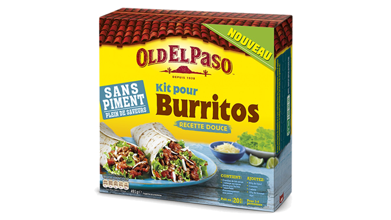 extra mild super tasty burrito kit